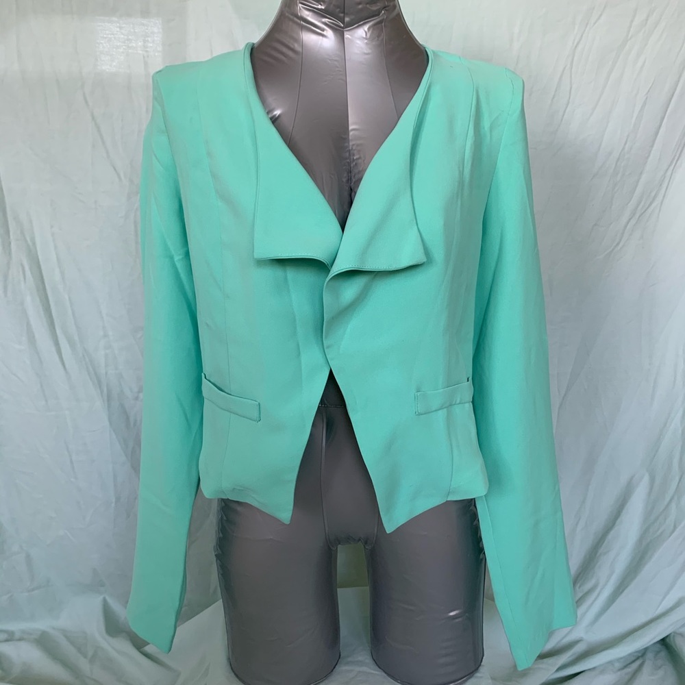 Teal blazer